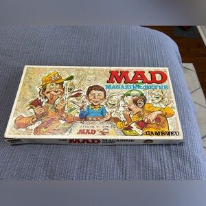 French version Vintage game Mad Magazine Board Game – Missing Pieces Retro